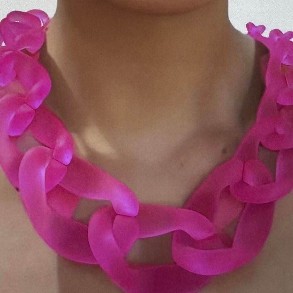 Unbranded Women's Pink Jewellery Necklace